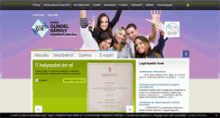 Desktop Screenshot of gundeliskola.hu